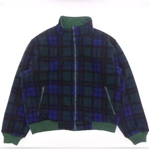 Vintage 80s 90s Eddie Bauer Reversible Jacket Made In The USA Green Men’s Large